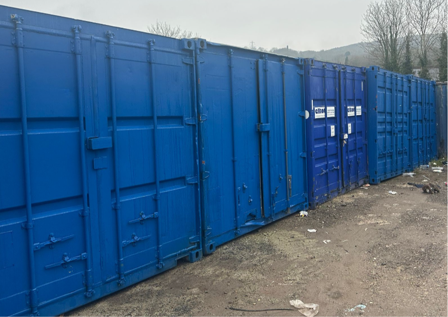 Container Rental Swansea // Weekly Rental Agreement/ £20 Per Week