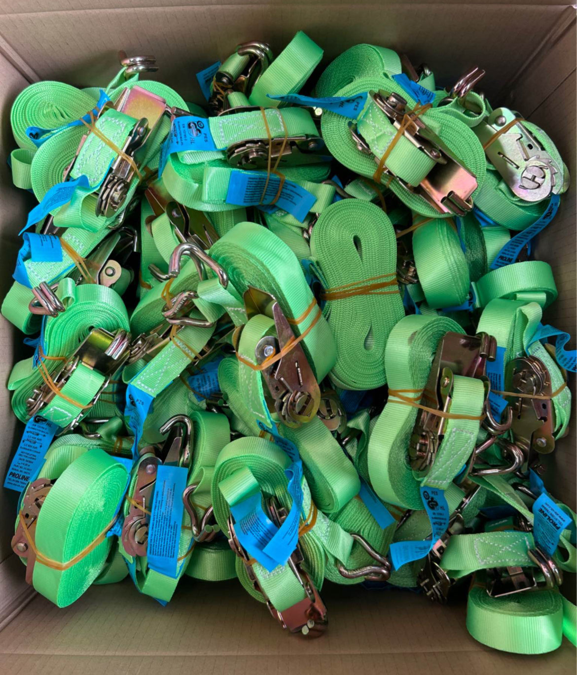 Proline Ratchet Strap Lashing Tie Down Straps 25mm x 8m 800kg